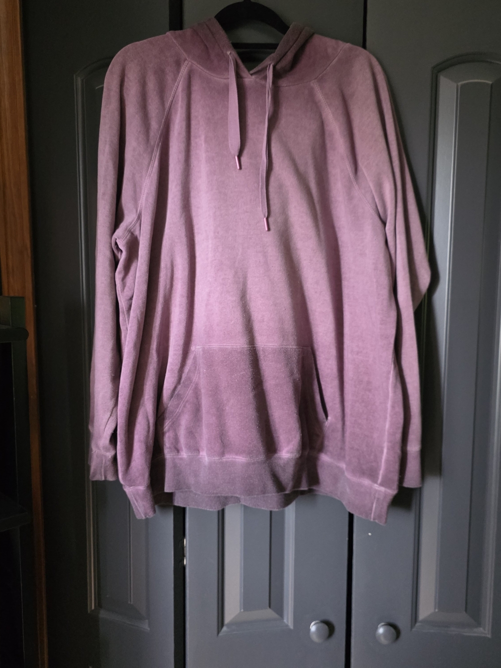 torrid Mauve Pullover Hoodie with Kangaroo Pocket